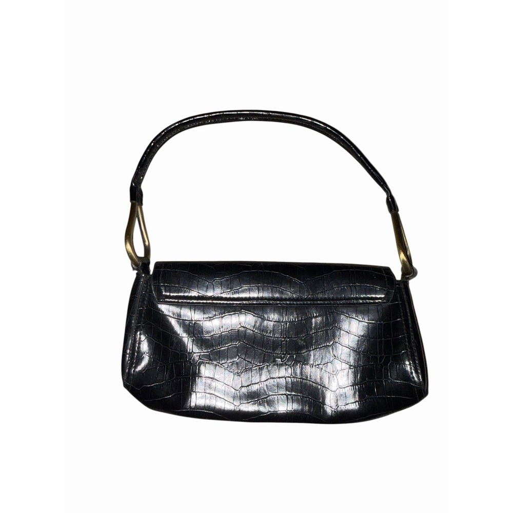 Bueno Purse Handbag shoulder bag‎ with a croc-embossed texture,